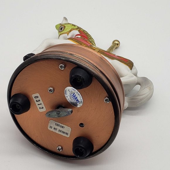 Aldon Hand Painted Porcelain Music box Carousel Ho - Picture 3 of 3